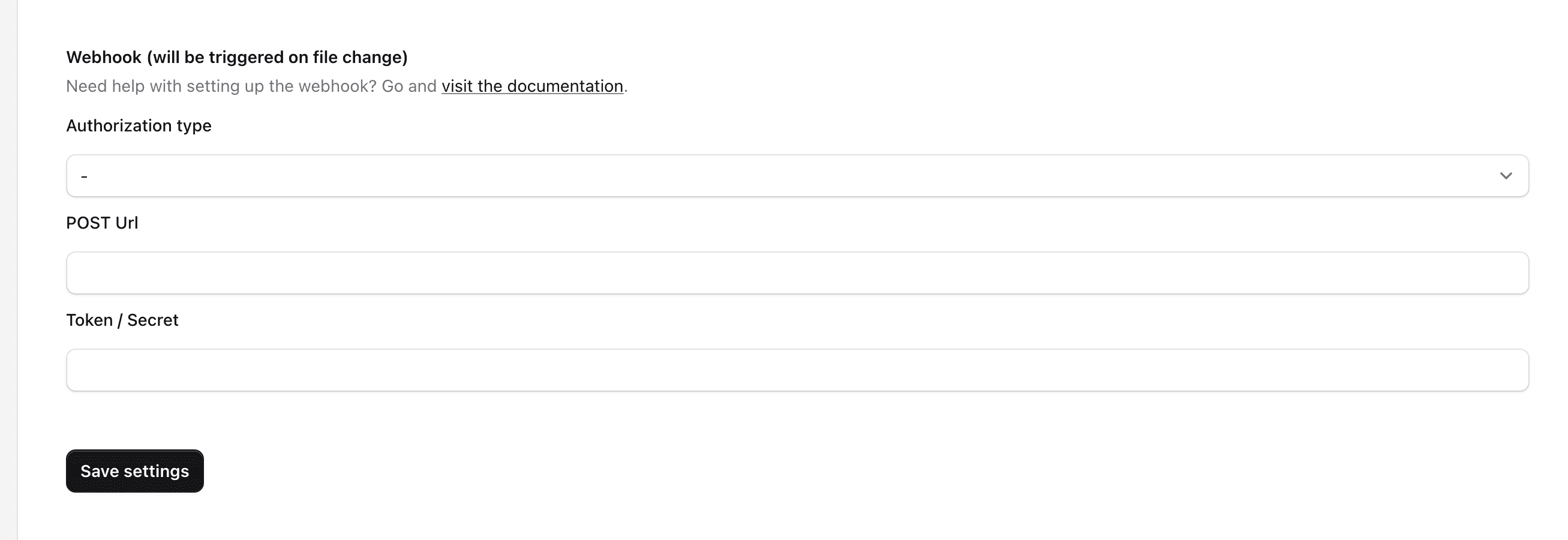 Overview of fairu webhooks
